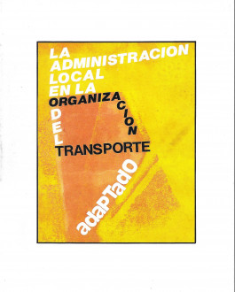 Portada La administración local en la organización del transporte adaptado