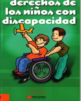Portada Derechos de los niños con discapacidad