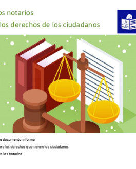 Portada Los notarios y los derechos de los ciudadanos