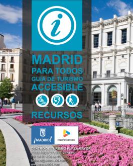 Portada Madrid para todos. Guía de turismo accesible. Recursos (7ª edición)
