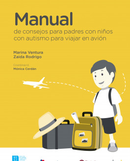 Portada Manual de consejos para padres con niños con autismo para viajar en avión