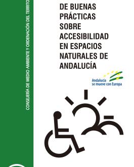 Portada Manual de buenas prácticas sobre accesibilidad en espacios naturales de Andalucía