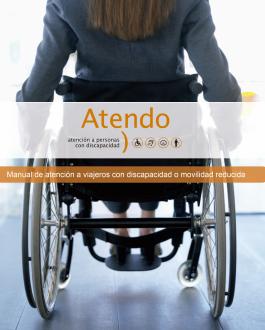 Portada Manual de atención a viajeros con discapacidad o movilidad reducida