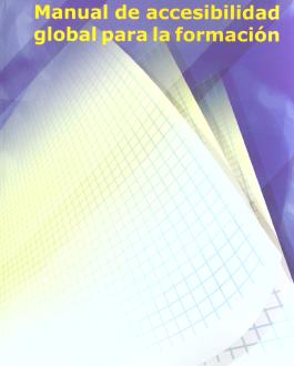 Portada Manual de accesibilidad global para la formación