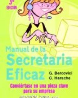 Portada del Libro Manual de la secretaría eficaz