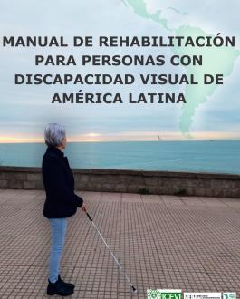 Cubierta Manual de rehabilitación para personas con discapacidad visual de América Latina