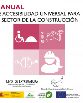 Portada Manual de accesibilidad universal para el sector de la construcción