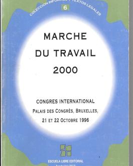 Portada del Libro Marche du travail 2000