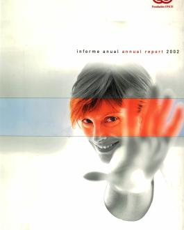 Portada Memoria de Fundación ONCE (2002)