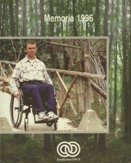 Portada Memoria de Fundación ONCE (1996)