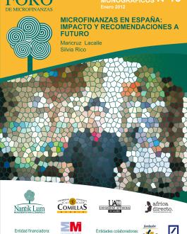 Portada Microfinanzas en España: impacto y recomendaciones a futuro
