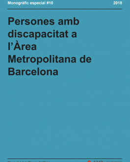 Portada Persones amb discapacitat a l’Àrea Metropolitana de Barcelona