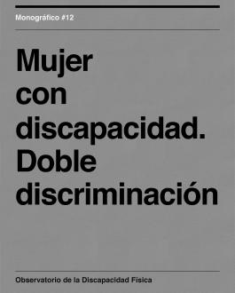 Portada Mujer con discapacidad. Doble discriminación