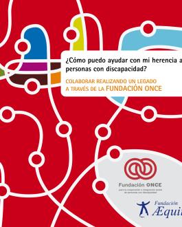 Portada folleto ¿Cómo puedo ayudar con mi herencia a las personas con discapacidad?