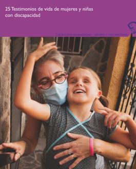 Portada No Estás Sola. 25 Testimonios de vida de mujeres y niñas con discapacidad