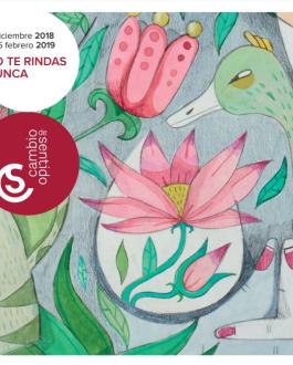 Portada Folleto Exposición Sala Cambio Sentido. No te rindas nunca