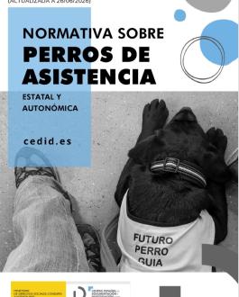 Portada Normativa sobre perros de asistencia. Estatal y autonómica (actualizada a 26 de junio de 2026)
