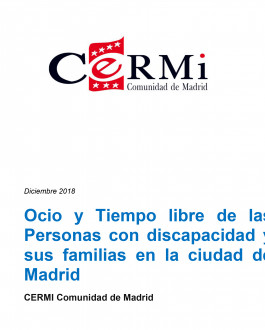 Ocio y tiempo libre de las personas con discapacidad y sus familias en la ciudad de Madrid