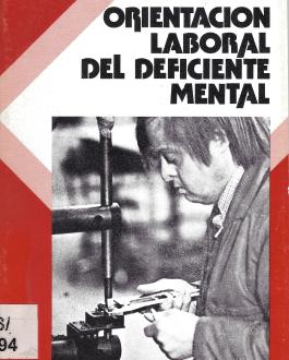 Portada Orientación laboral del deficiente mental
