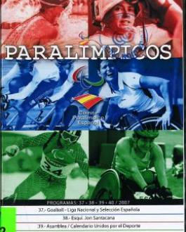 Cubierta Paralímpicos DVD (Programas 37-38-39-40)