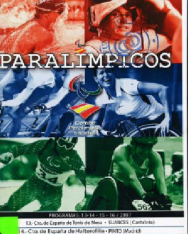 Cubierta Paralímpicos DVD (Programas 13-14-15-16)