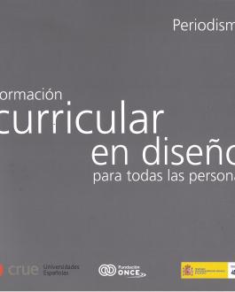 Portada Formación curricular en diseño para todas las personas en periodismo