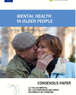 Portada La salud mental de las personas mayores