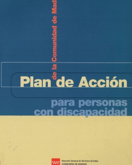 Portada Plan de acción de la Comunidad de Madrid para personas con discapacidad