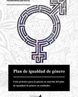 Portada Plan de igualdad de género. Guía práctica para la puesta en marcha del plan de igualdad de género en entidades