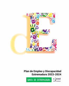 Portada Plan de empleo y discapacidad. Extremadura 2023-2024