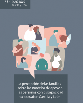 Cubierta La percepción de las familias sobre los modelos de apoyo a las personas con discapacidad intelectual en Castilla y León