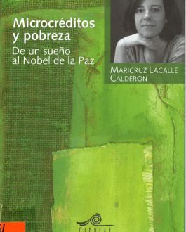 Portada Microcréditos y pobreza de un sueño al Nobel de la Paz