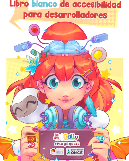 Portada Libro blanco de accesibilidad para desarrolladores de videojuegos
