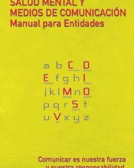 Portada Salud mental y medios de comunicación manual para entidades