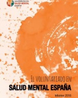 Portada El voluntariado en Salud Mental España (informe 2016)