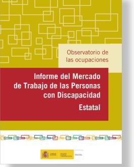 Portada del libro Informe del mercado de trabajo de las personas con discapacidad estatal