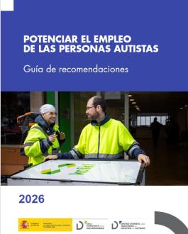 Portada Potenciar el empleo de las personas autistas. Guía de recomendaciones