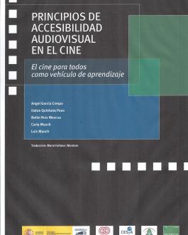 Portada del CD Principios de accesibilidad audiovisual en el cine