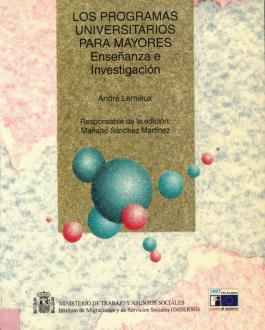 Portada del Libro Los programas universitarios para mayores. Enseñanza e investigación