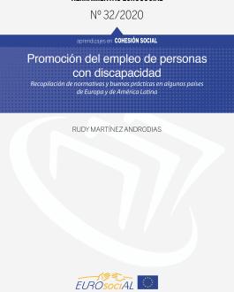 Portada Promoción del empleo de personas con discapacidad