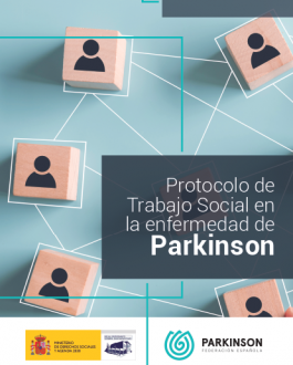 Portada Protocolo de Trabajo Social en la enfermedad de Parkinson