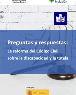 Portada Preguntas y respuestas: La reforma del Código Civil sobre la discapacidad y la tutela