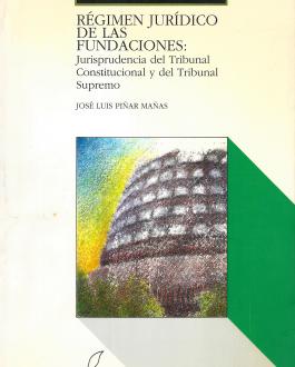 Portada del Libro Régimen jurídico de las fundaciones