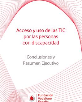 Portada Acceso y uso de las TIC por las personas con discapacidad