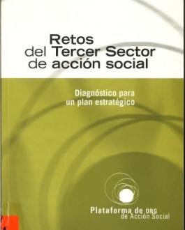 Portada Retos del tercer sector de acción social. Diagnóstico para un plan estratégico