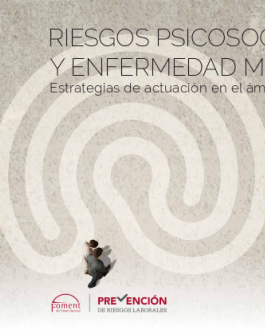 Cubierta Riesgos psicosociales y enfermedad mental. Estrategias de actuación en el ámbito laboral