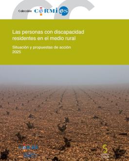 Portada Las personas con discapacidad residentes en el medio rural. Situación y propuestas de acción 2025