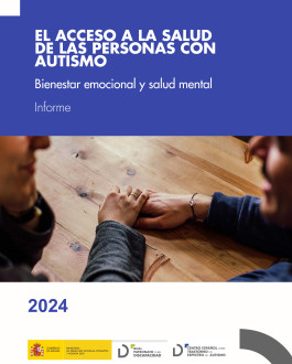 Portada El acceso a la salud de las personas con autismo. Bienestar emocional y salud mental