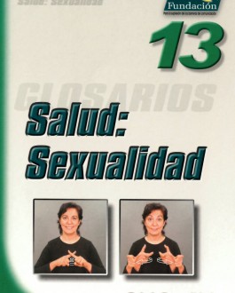 portada Glosario de lengua de signos Salud: Sexualidad