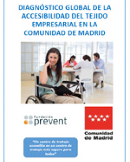 Portada Diagnóstico global de la accesibilidad del tejido empresarial en la Comunidad de Madrid